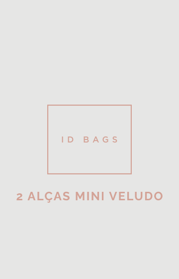 2 ALÇAS MINI VELUDO